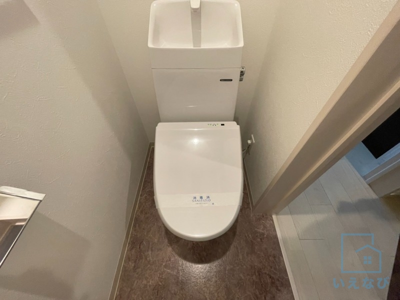 近鉄南大阪線 矢田駅 徒歩8分 3階建 築6年のトイレ写真