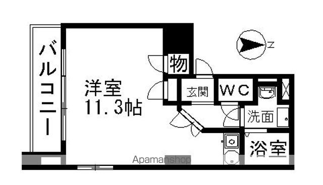 地下鉄鶴舞線 大須観音駅 徒歩3分 10階建 築26年の間取り写真