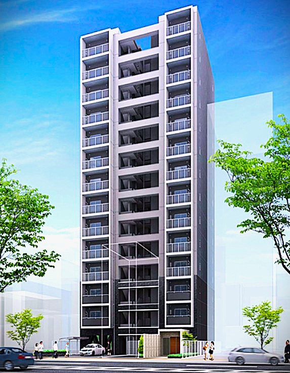 建物外観　外観パース