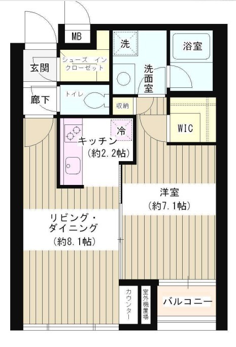 ポラリスの間取り写真