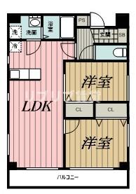 ＪＲ内房線 本千葉駅 徒歩4分 8階建 新築の間取り写真
