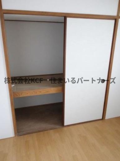 収納　十分な収納スペースがあります