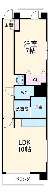341九番町の間取り写真