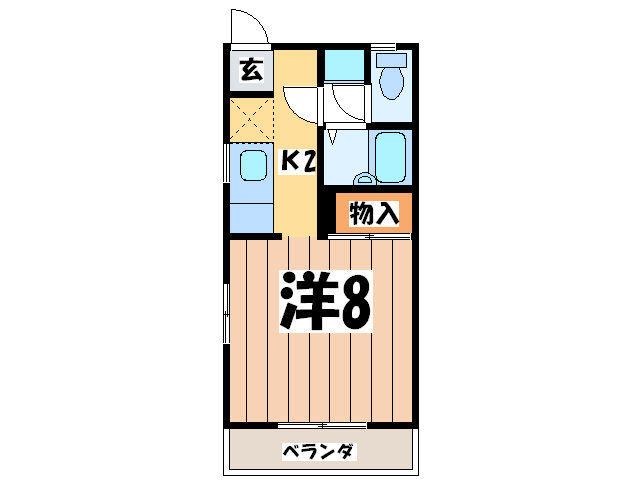 リブフラットの間取り写真