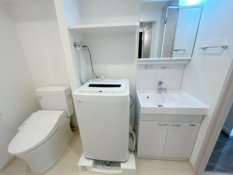 ＪＲ総武線快速 新小岩駅 徒歩3分 10階建 築1年のトイレ写真