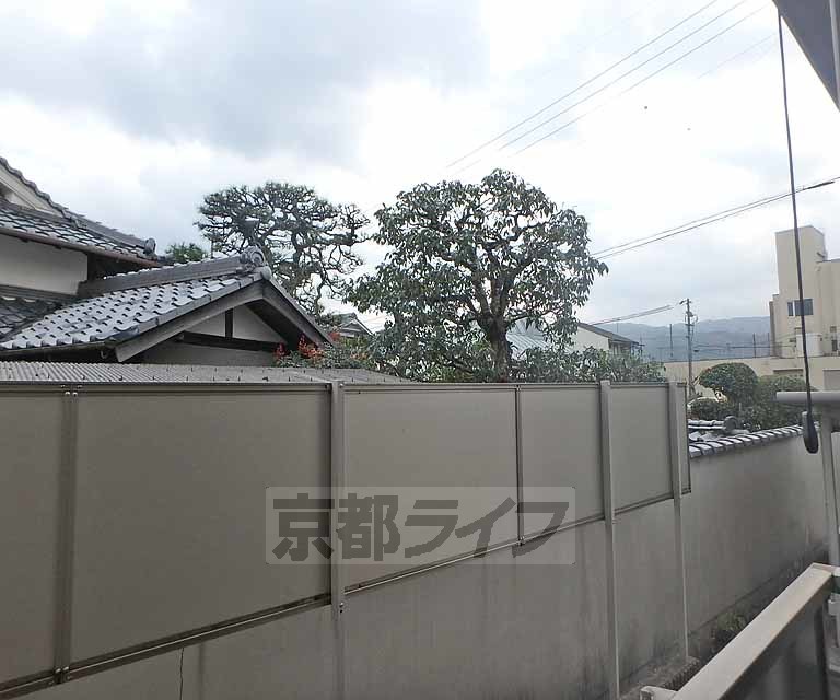眺望　バルコニーからの風景です