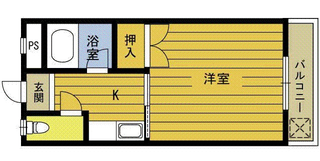 ハイラーク５１０の間取り