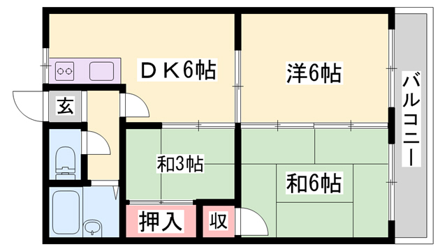 フジサンライズ白浜の間取り