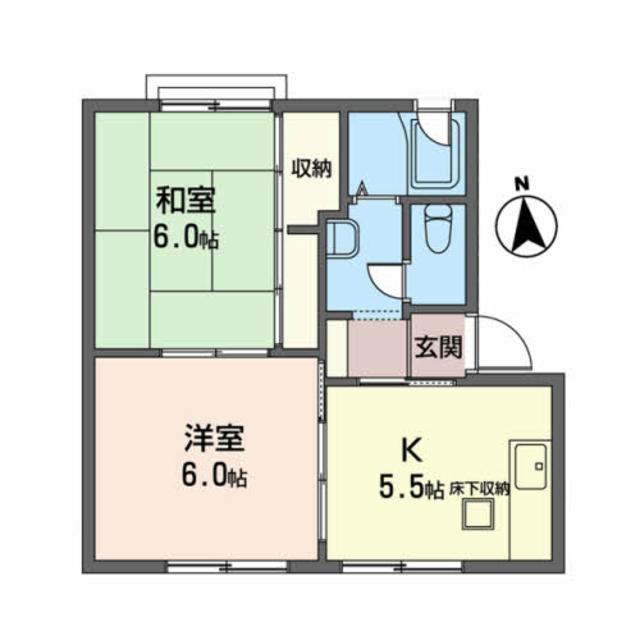 ロイヤルパレス城東　Ａの間取り