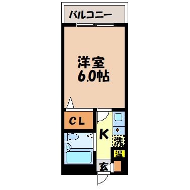 【サンロージュ平和町の間取り】