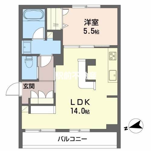 モンレーヴ本町の間取り