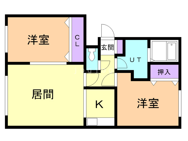 ファーストスクエア１条通の間取り