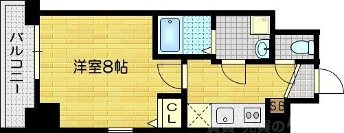 【フォレスト西大路五条の間取り】