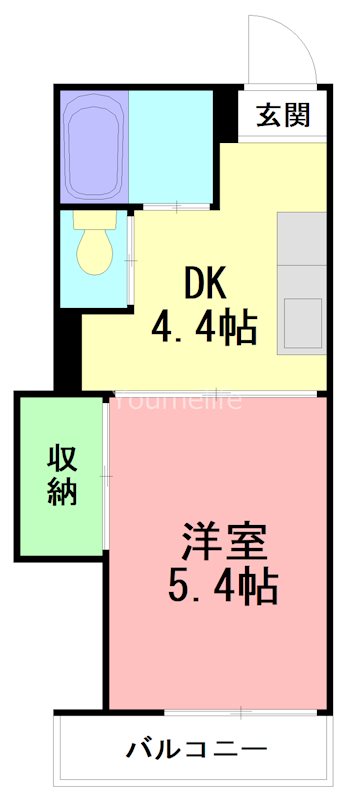 アズール湘南の間取り