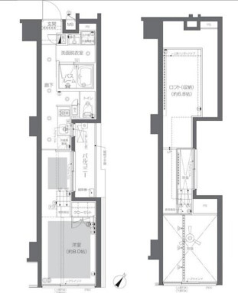 ズーム渋谷神山町の間取り