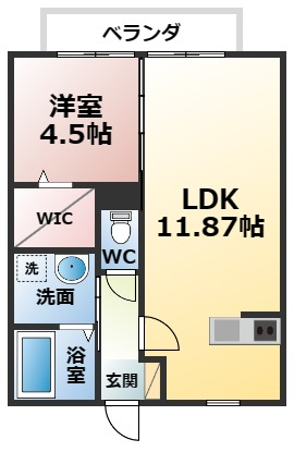 レーブフラッツの間取り