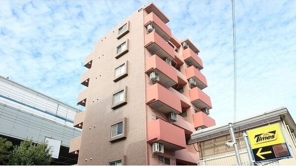 神戸市東灘区魚崎南町のマンションの建物外観