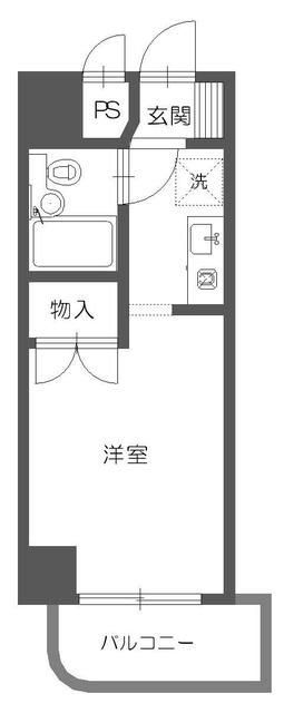 川越市田町のマンションの間取り