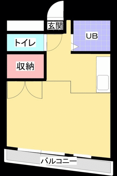 エル大江Ａの間取り