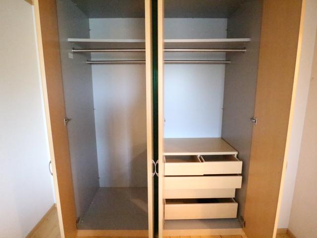 収納　十分な収納スペースがあります