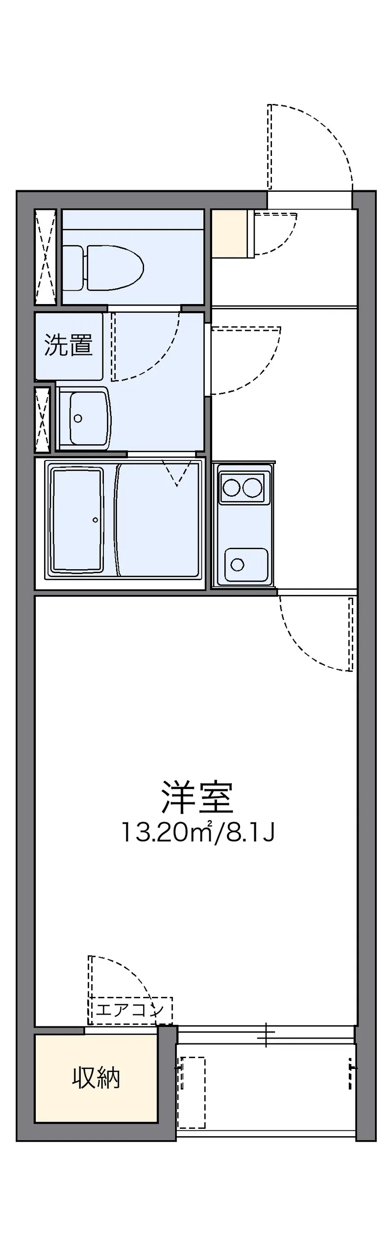 レオネクストKIIの間取り