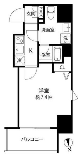 プレール・ドゥーク浅草橋の間取り