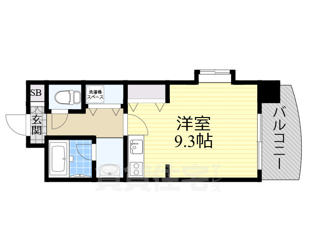 サンロワール江坂の間取り