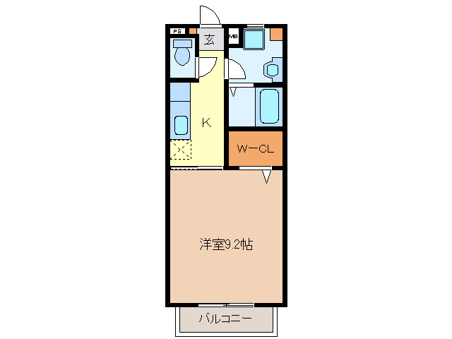 SALIDA・DEL・SOLの間取り