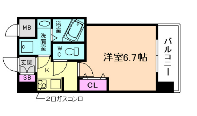 アクアプレイス梅田IIIの間取り