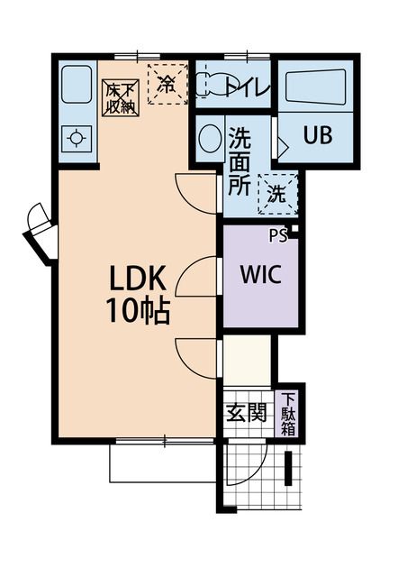 BLOOM城北2の間取り