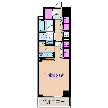 HF新横浜レジデンスの間取り