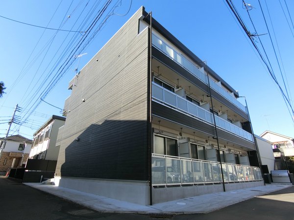 立川市富士見町のマンションの建物外観