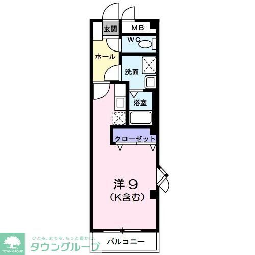 松戸市小金原のマンションの間取り