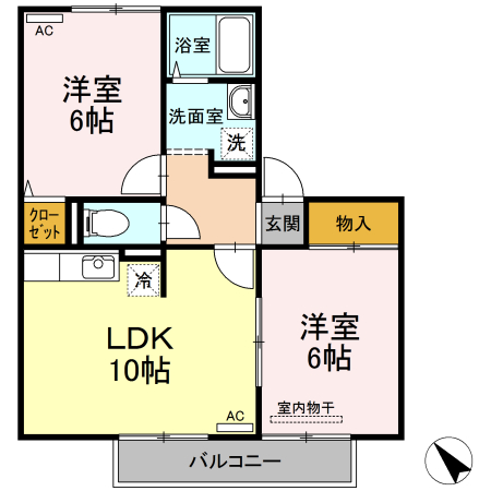 ヴェルドミールの間取り