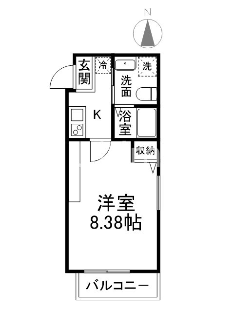 SANTOS KITAYAMAの間取り