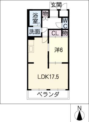 元新マンションの間取り