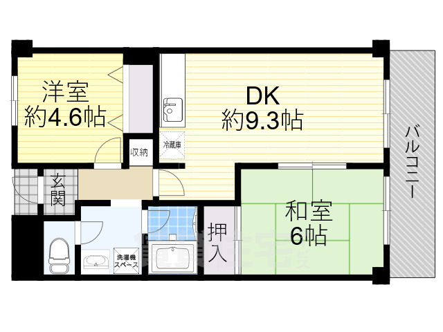 サンライズ千里の間取り