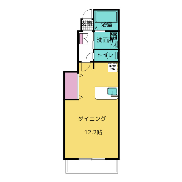 プレステージII　Ｂ棟の間取り