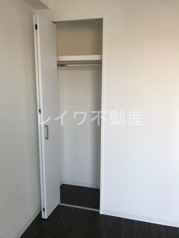 収納　大きなスペースがあり、収納には困りません