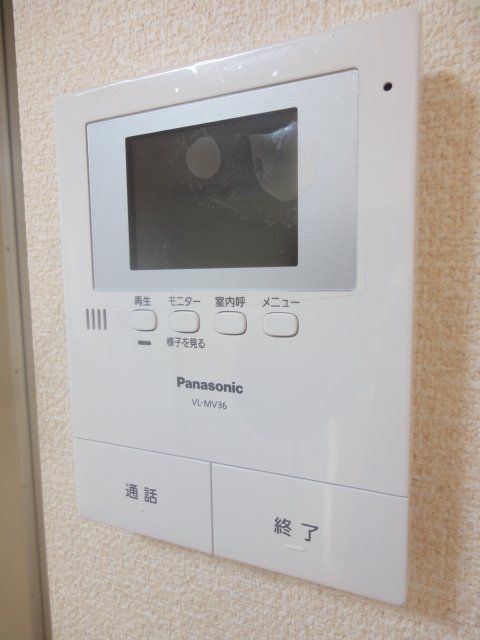 セキュリティ　ＴＶドアホン付けました