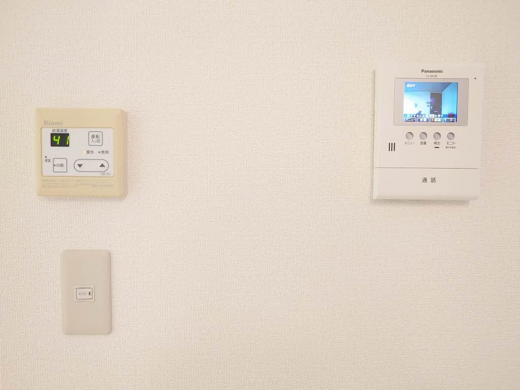 セキュリティ　モニタ付きドアホン