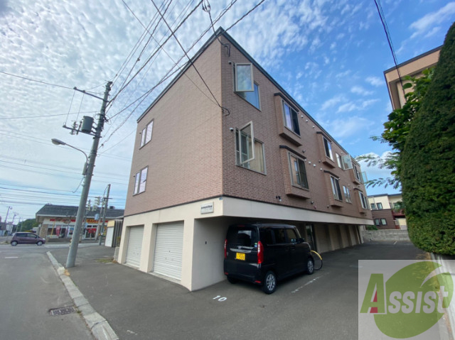 建物外観　札幌市北区新琴似７条「アメニティーズ新琴似」