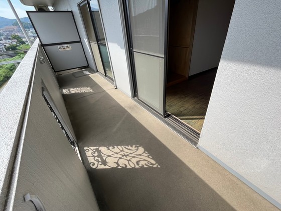 バルコニー　※別号室のお写真です