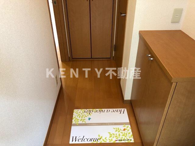 玄関　明るい玄関です
