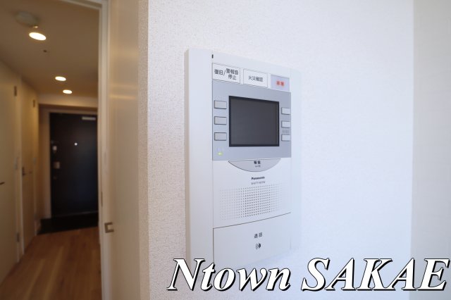 セキュリティ　モニター付きインターホンです