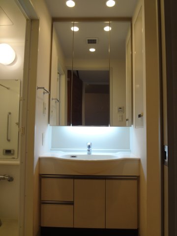 洗面設備　居住中のため別部屋参考