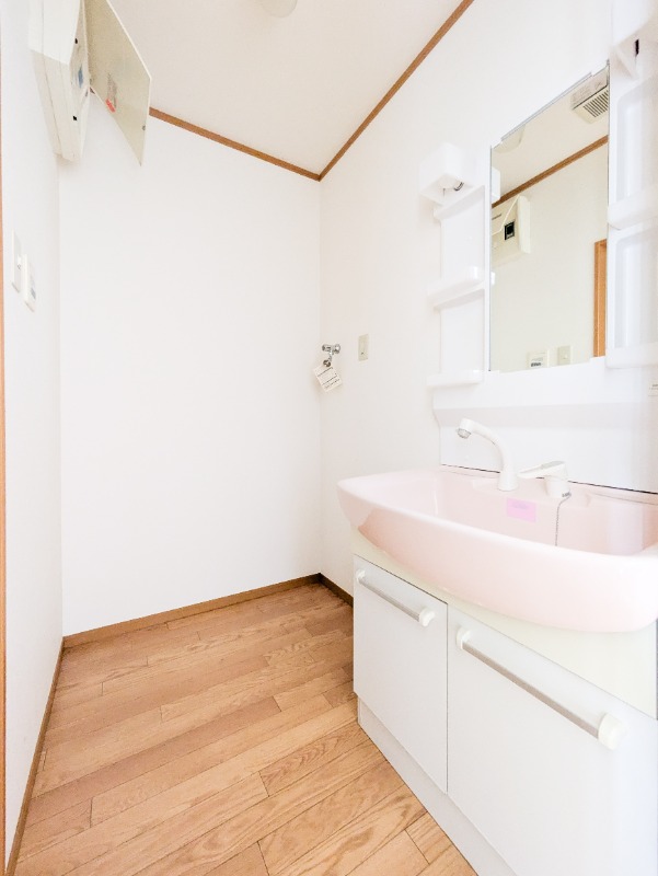 洗面設備　図面と現状に相違がある場合には現状を優先