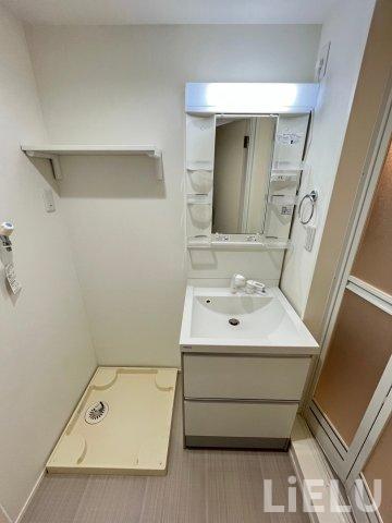 洗面設備　同シリーズ物件の写真になります。