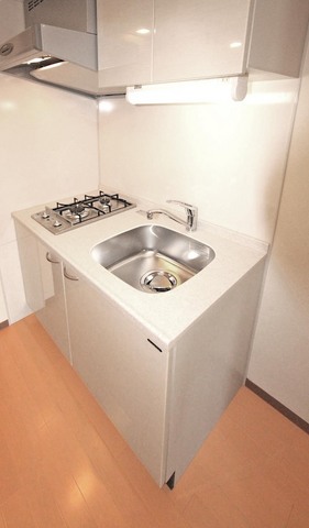 キッチン　便利な２口ガスコンロ