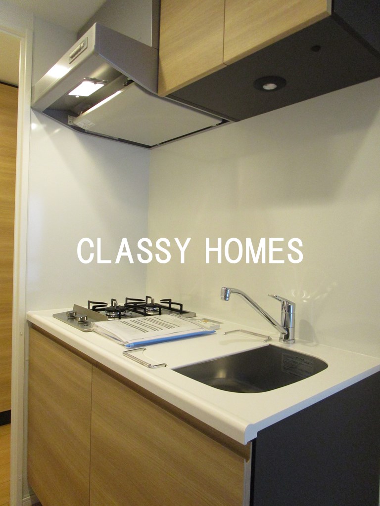 キッチン　2022年竣工　オルタナ南大井：キッチン